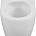 Чаша напольного унитаза безободковая Creto Logan L5 1005-001-L6CW с крышкой-сиденьем микролифт, белая (9)