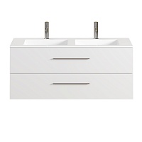 Тумба с раковиной Creto Ares White 120