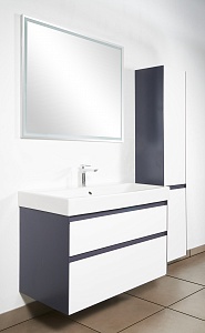 Тумба с раковиной подвесная Creto Amelia 100 рис 6