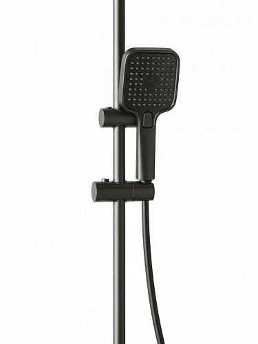 Душевая стойка Creto Струя 4 режима, оружейная сталь матовая, CRE-DS-004 рис 3