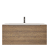 Тумба с раковиной Creto Luna Wood 100 см 17-WD100