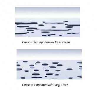 Душевая перегородка Creto Nota 700 мм стекло прозрачное профиль хром 122-SP-700-C-CH-6, EASY CLEAN рис 6