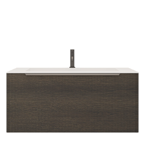 Тумба с раковиной Creto Luna Venge 100 см 17-VG100