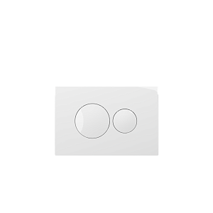 Кнопка смыва для инсталляции Creto Snap 2.0 KL-CR-751-0 белый глянцевый