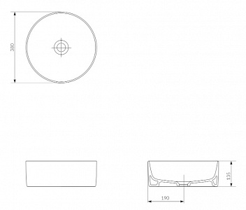 Тумба с раковиной Creto Stella 60 см белый глянец, 16-CRE35/60/ рис 26