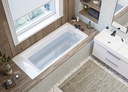 Ванна из литьевого мрамора Creto Venezia 170х75 см рис 15